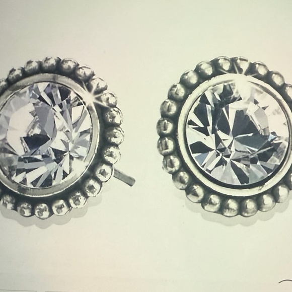 Brighton Twinkle Large Post Earrings Sparkle and versatility - Picture 3 of 6